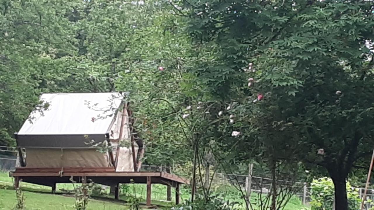 LODGE EXTERIEUR 2 PERSONNES  Saint-Aubin-sur-Gaillon Esterno foto