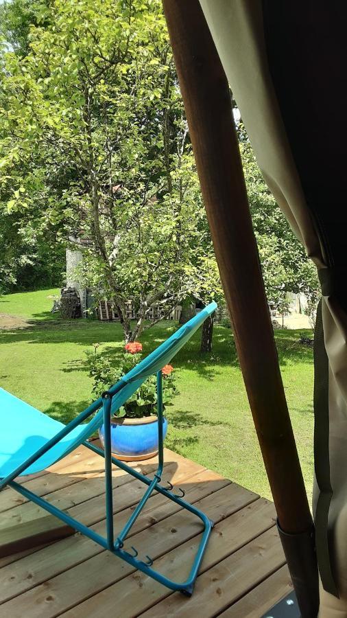 LODGE EXTERIEUR 2 PERSONNES  Saint-Aubin-sur-Gaillon Esterno foto