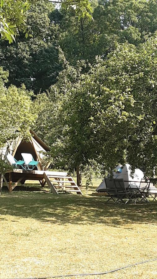 LODGE EXTERIEUR 2 PERSONNES  Saint-Aubin-sur-Gaillon Esterno foto